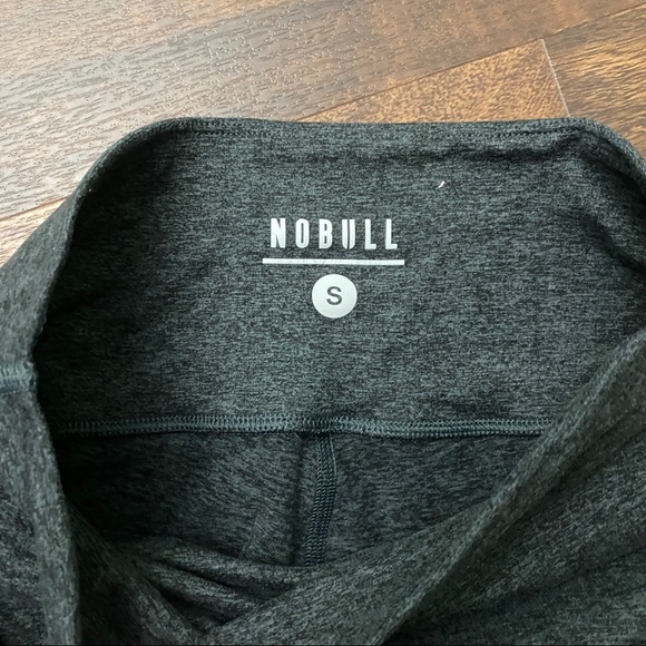 Nobull crop leggings high-rise gray size S - Picture 4 of 6
